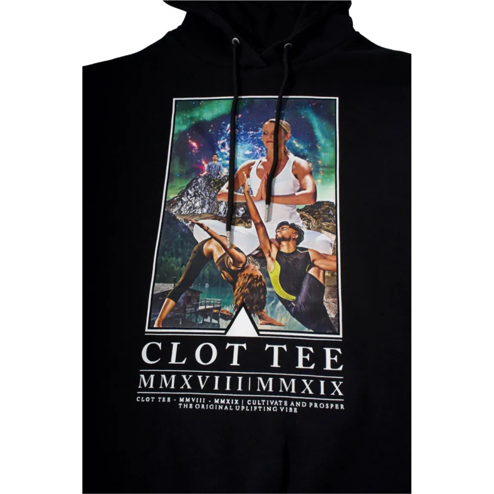 CLOT TEE YOGA HOODIE-BLACK