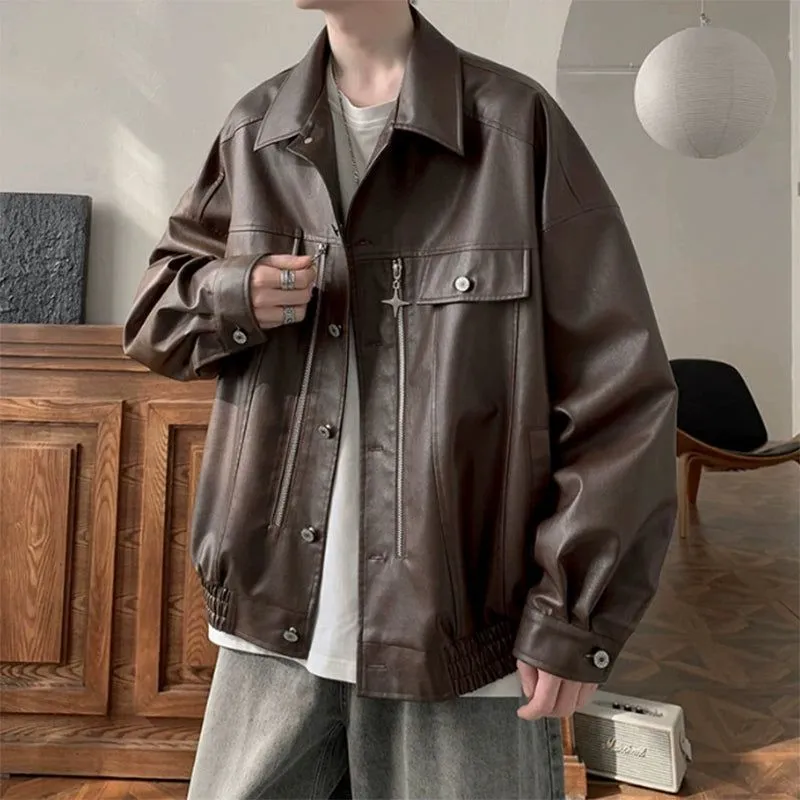YDS North Star Zipper Leather Jacket