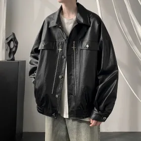 YDS North Star Zipper Leather Jacket